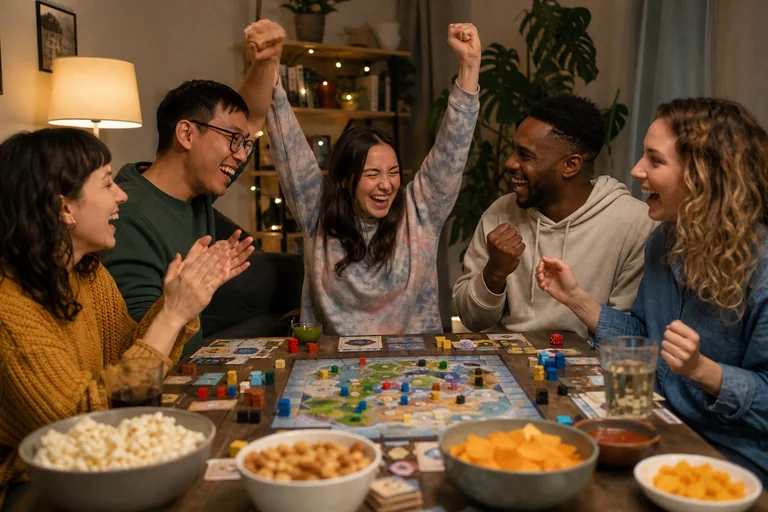 Giocatori che negoziano scambi Monopoly
